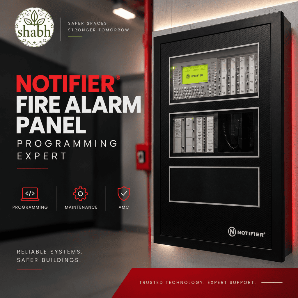 Notifier fire alarm programming professional services