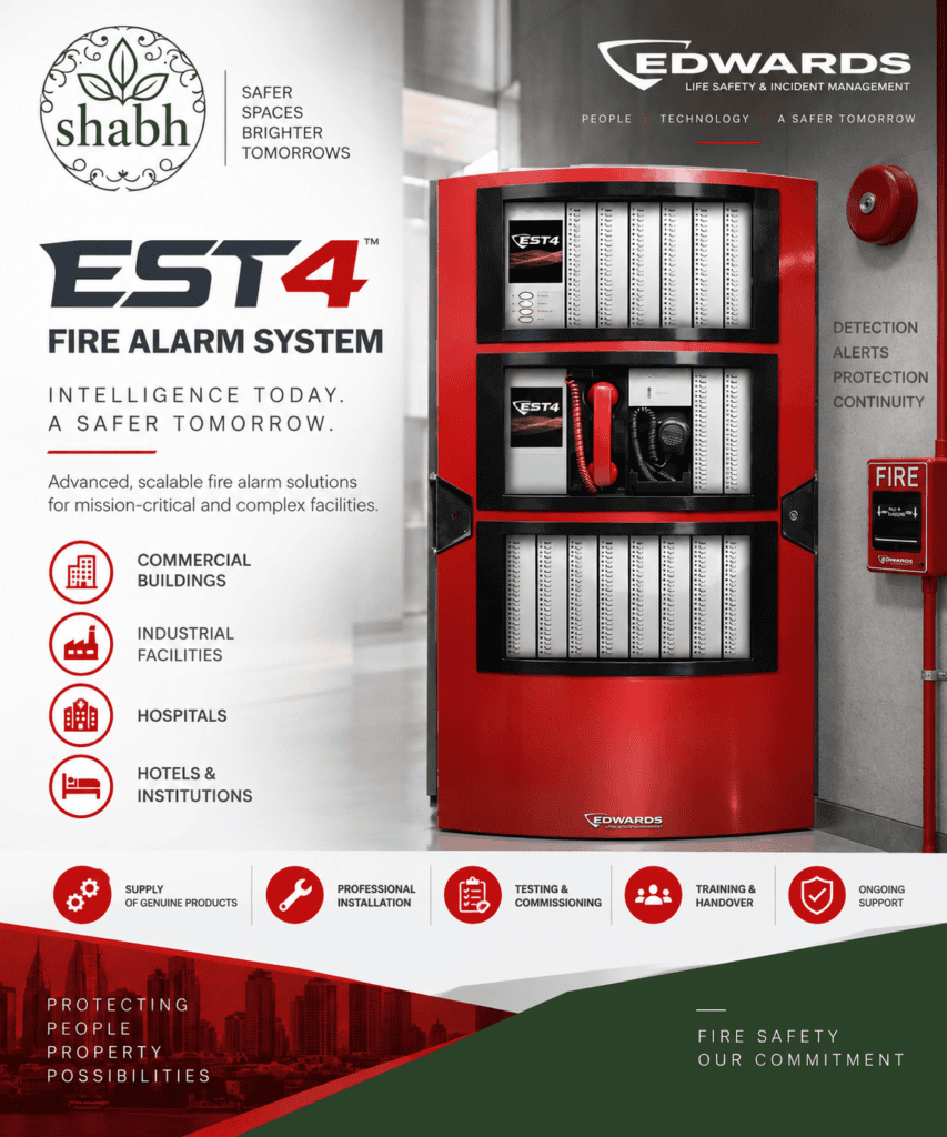 Edwards EST Fire Alarm System Supply, Installation, Testing, Commissioning & AMC Services in Noida & Delhi NCR