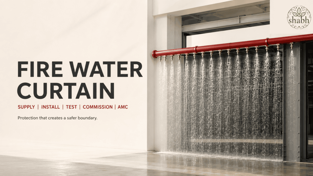 Commercial Fire Water Curtain System SITC and AMC Services