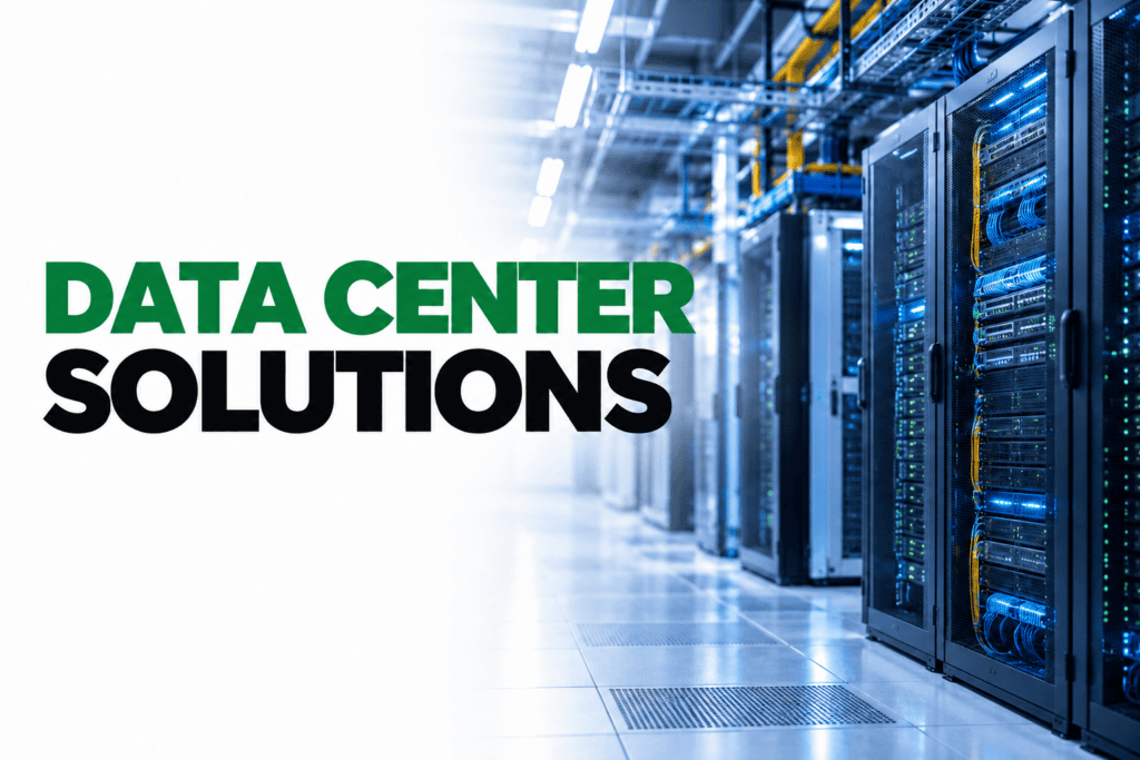 Expert data center solutions and turnkey MEP contractor card